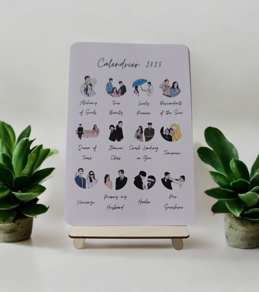 Calendrier K-Drama 2025