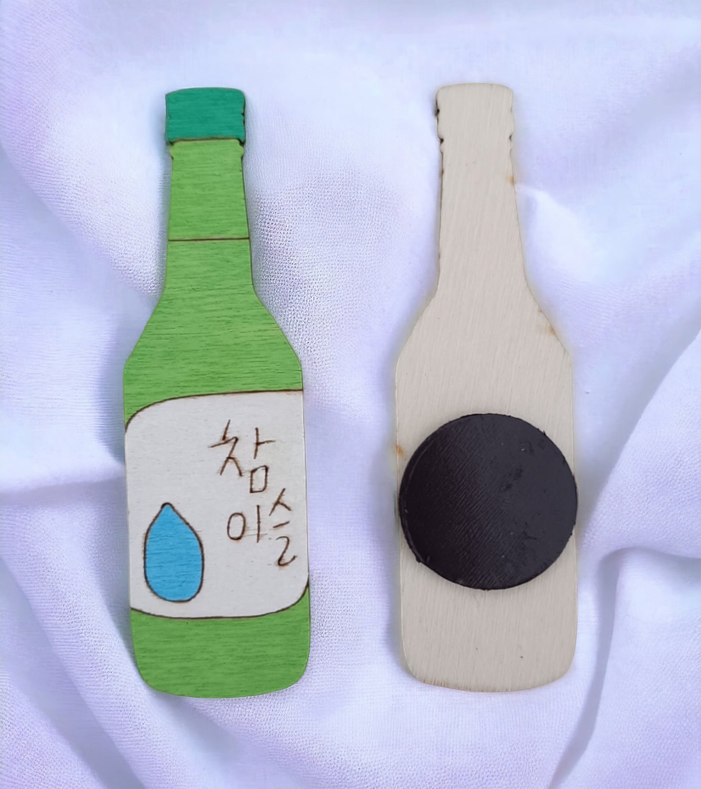 Magnet bouteille soju