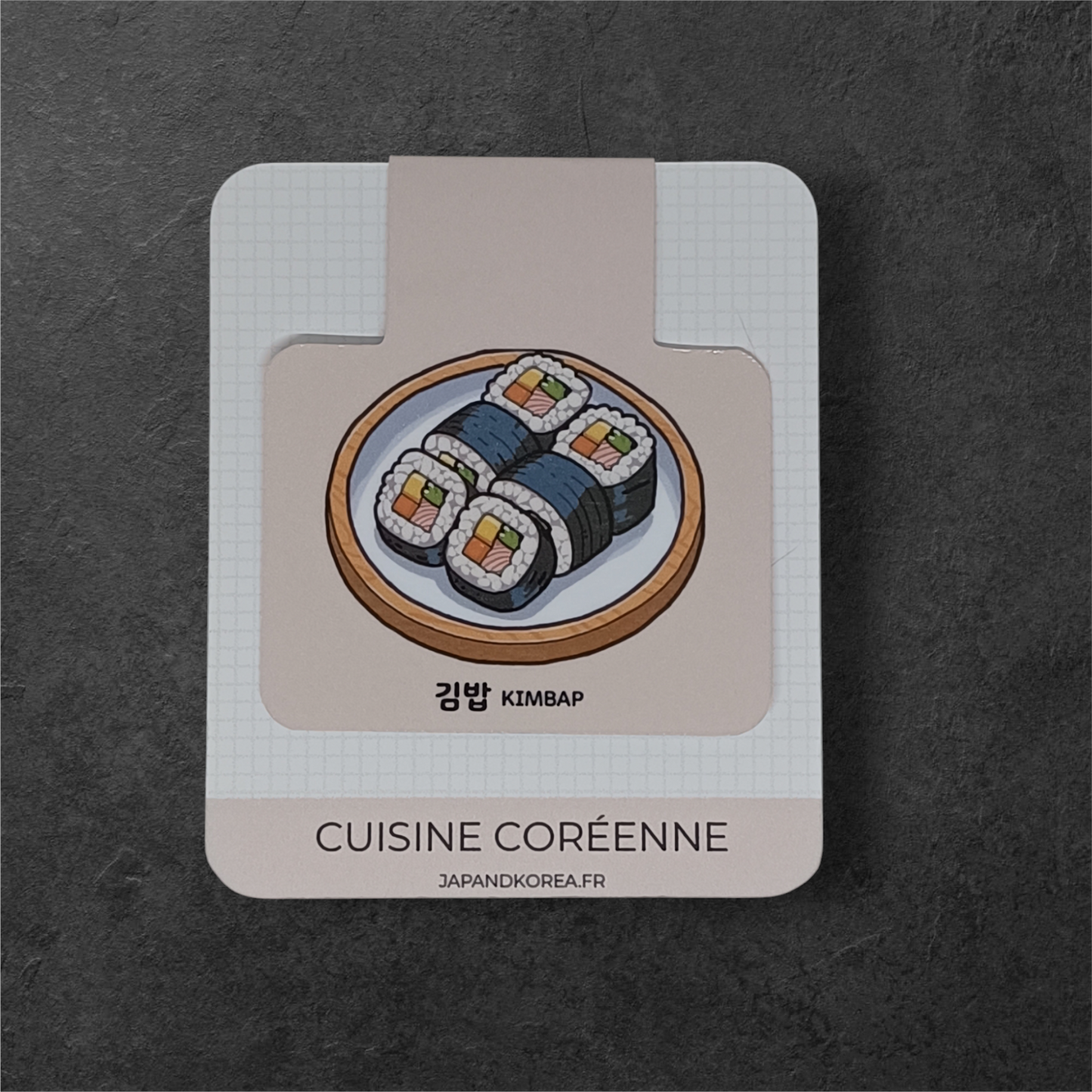 Marque-page magnétique Kimbap