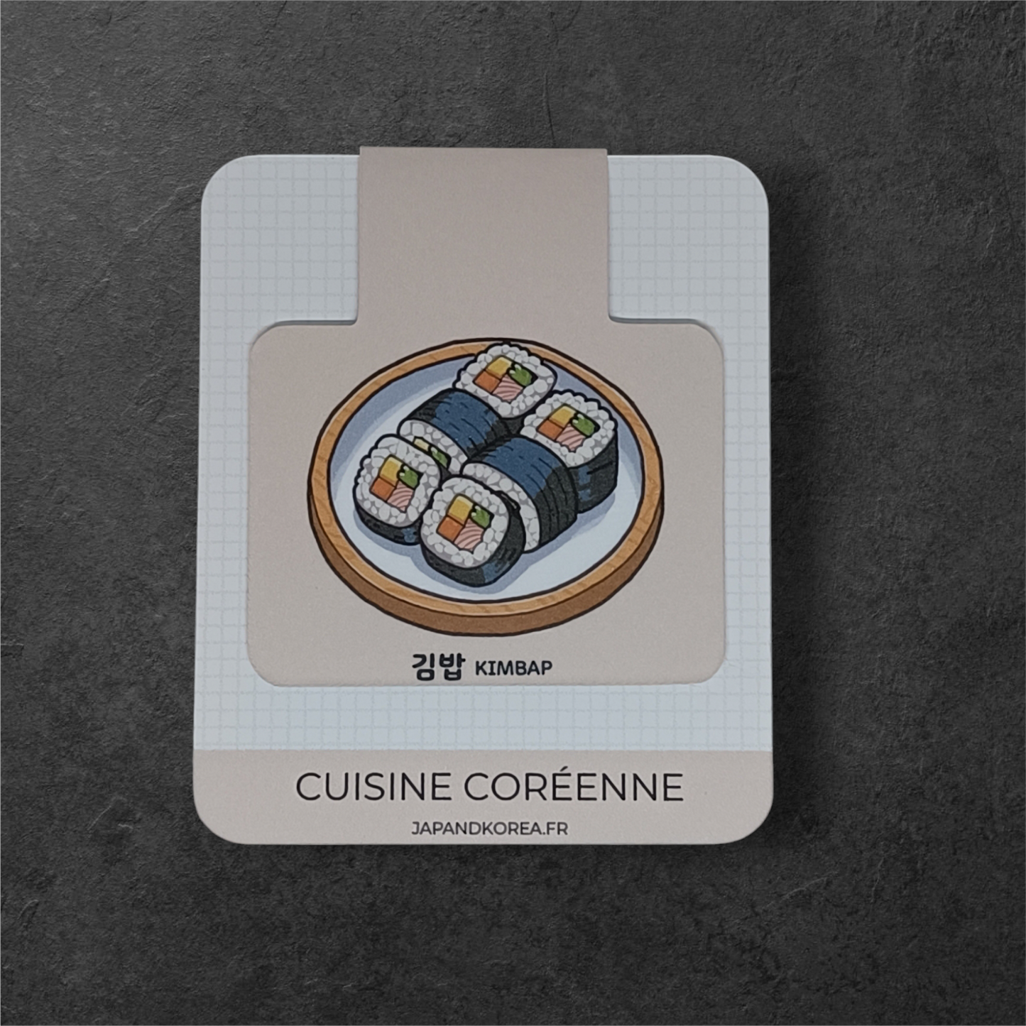 Marque-page magnétique Kimbap