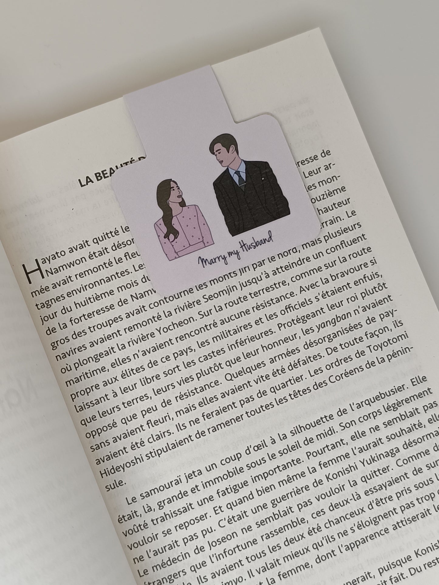 Marque-pages Marry my Husband