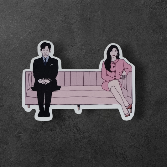 Sticker Queen of tears