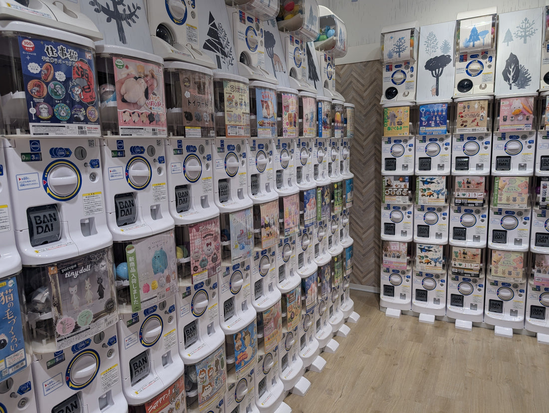 Un magasin de plus 2000 gachapons à Osaka