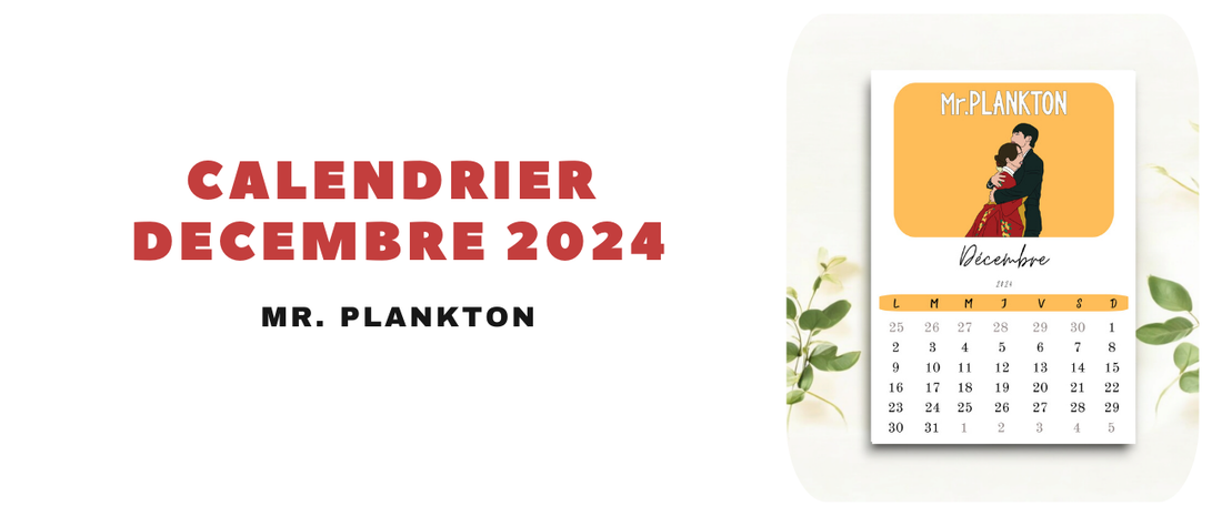 Calendrier Décembre 2024 - Mr. Plankton