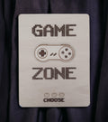 Déco murale bois Game Zone