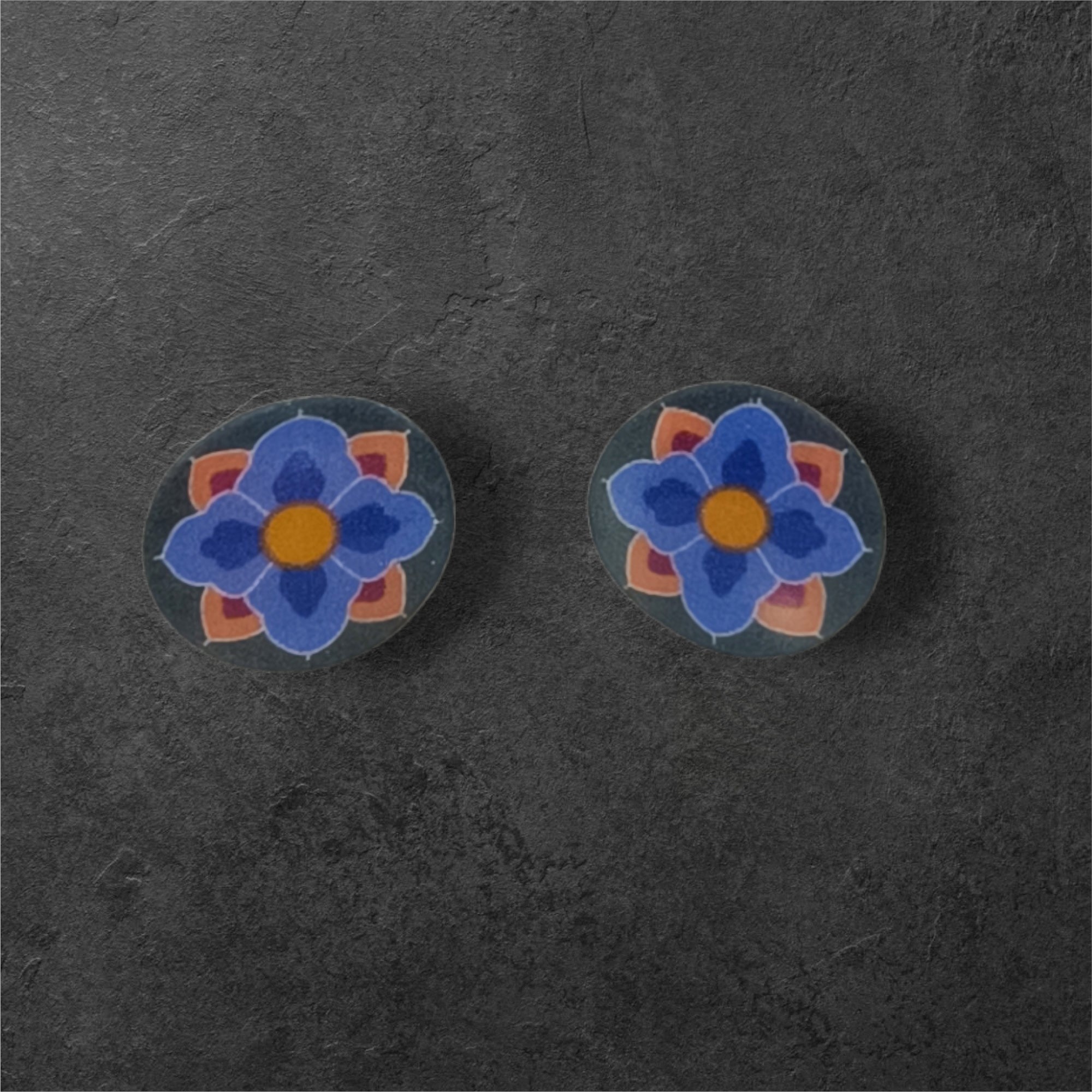 Boucles d'oreilles Dancheong