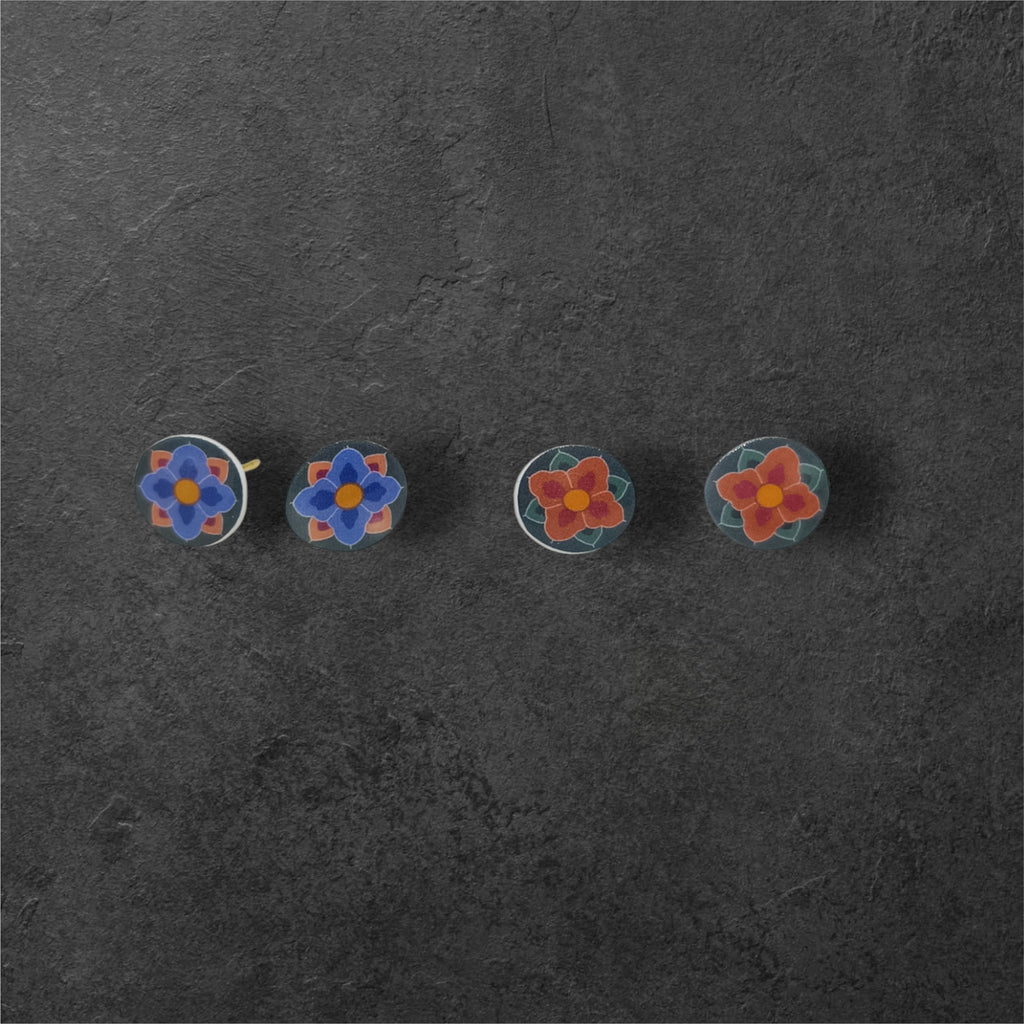 Boucles d'oreilles Dancheong