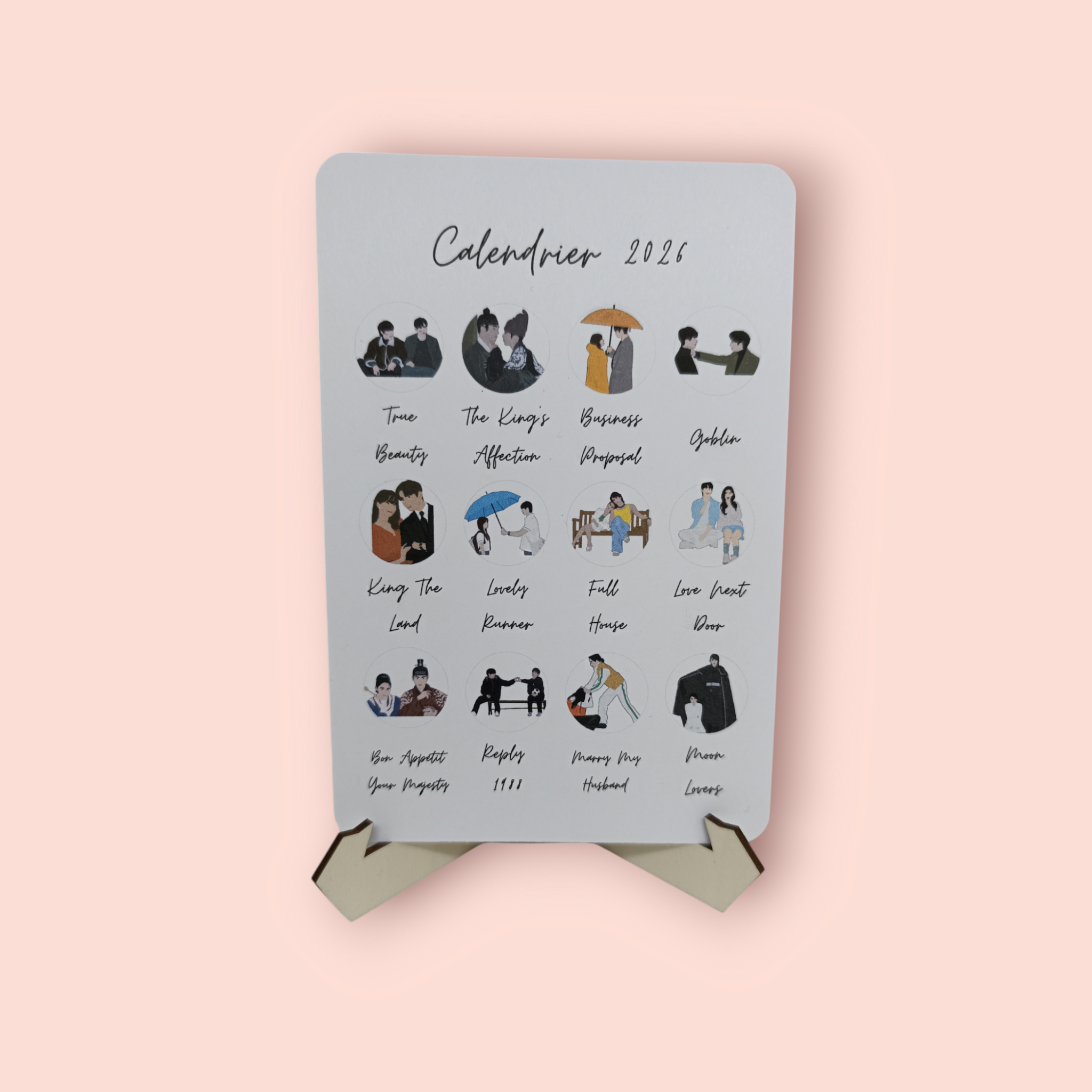 Calendrier K-Drama 2026