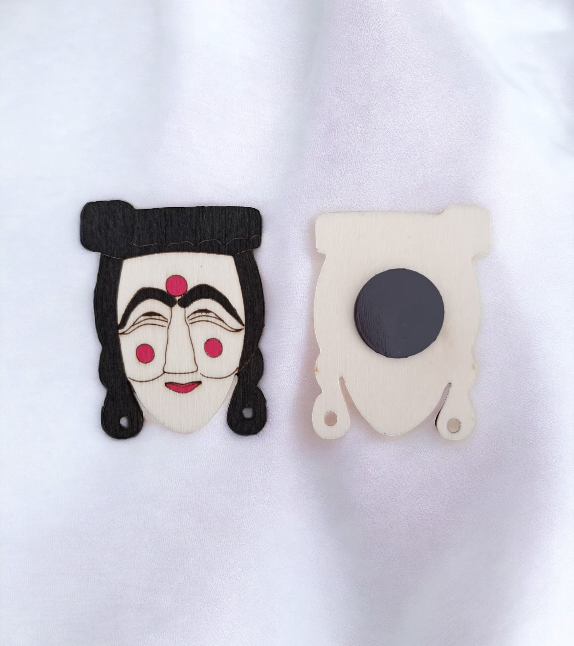 Magnet masque femme hahoe