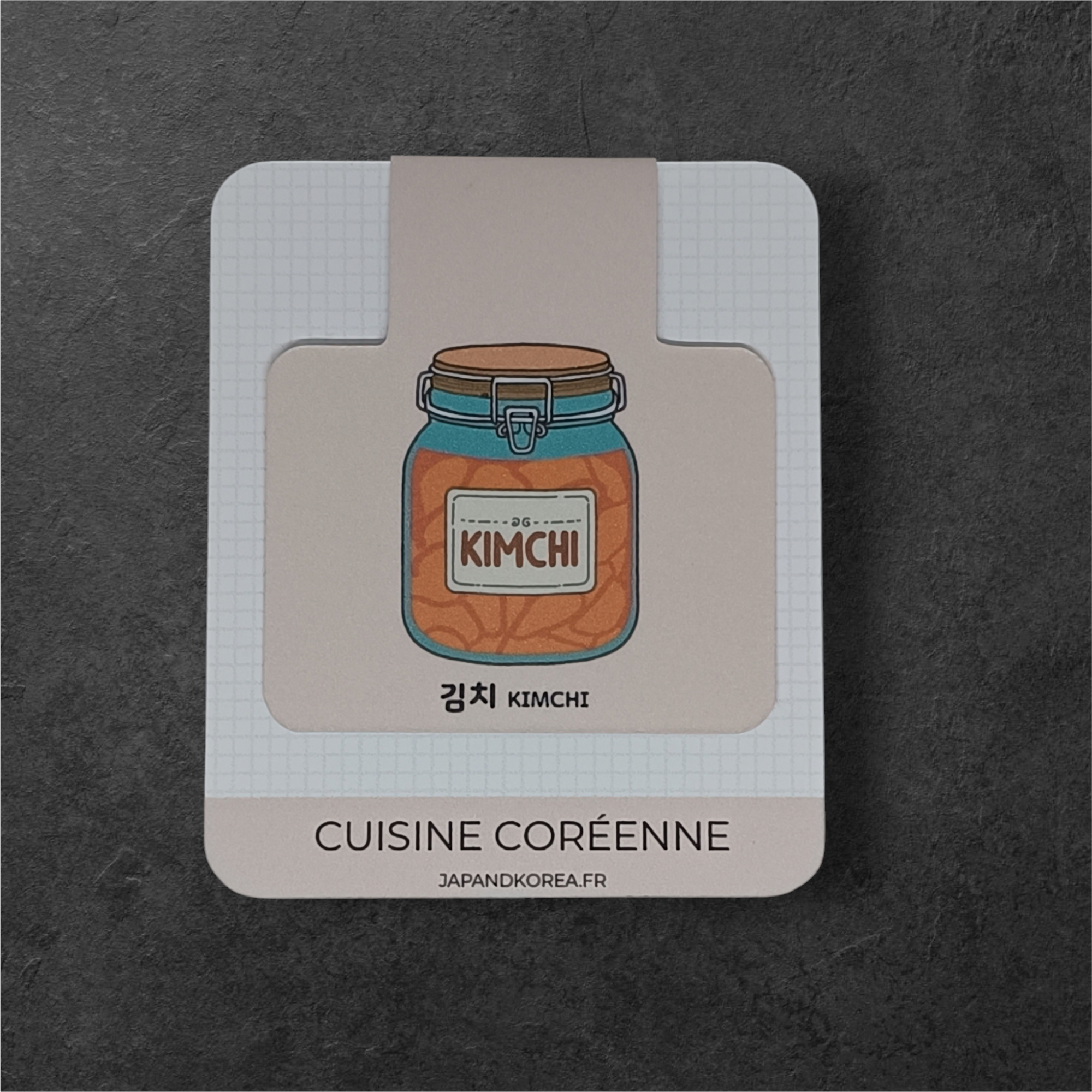 Marque-page magnétique Kimchi