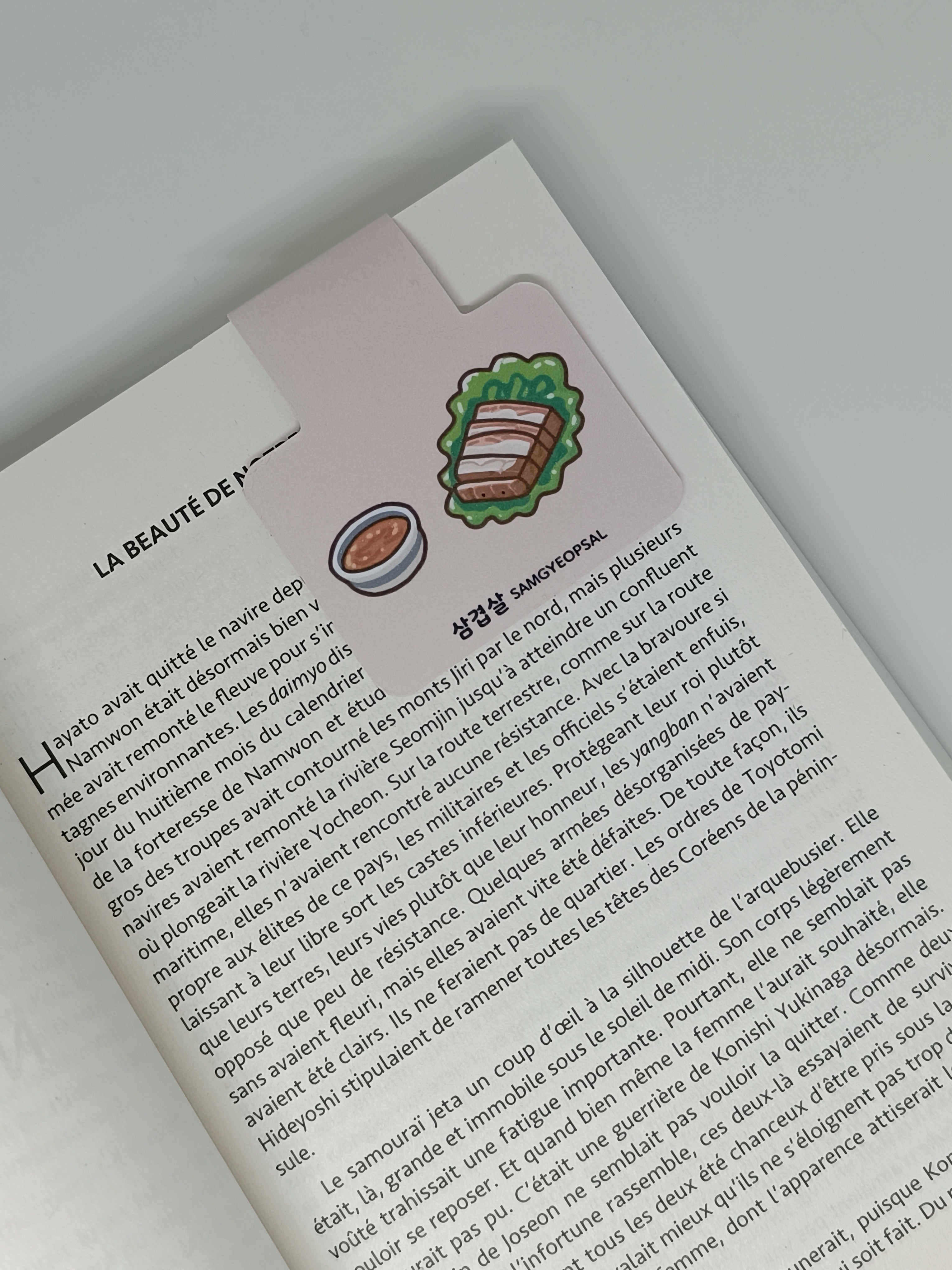 Marque-page magnétique Samgyeopsal