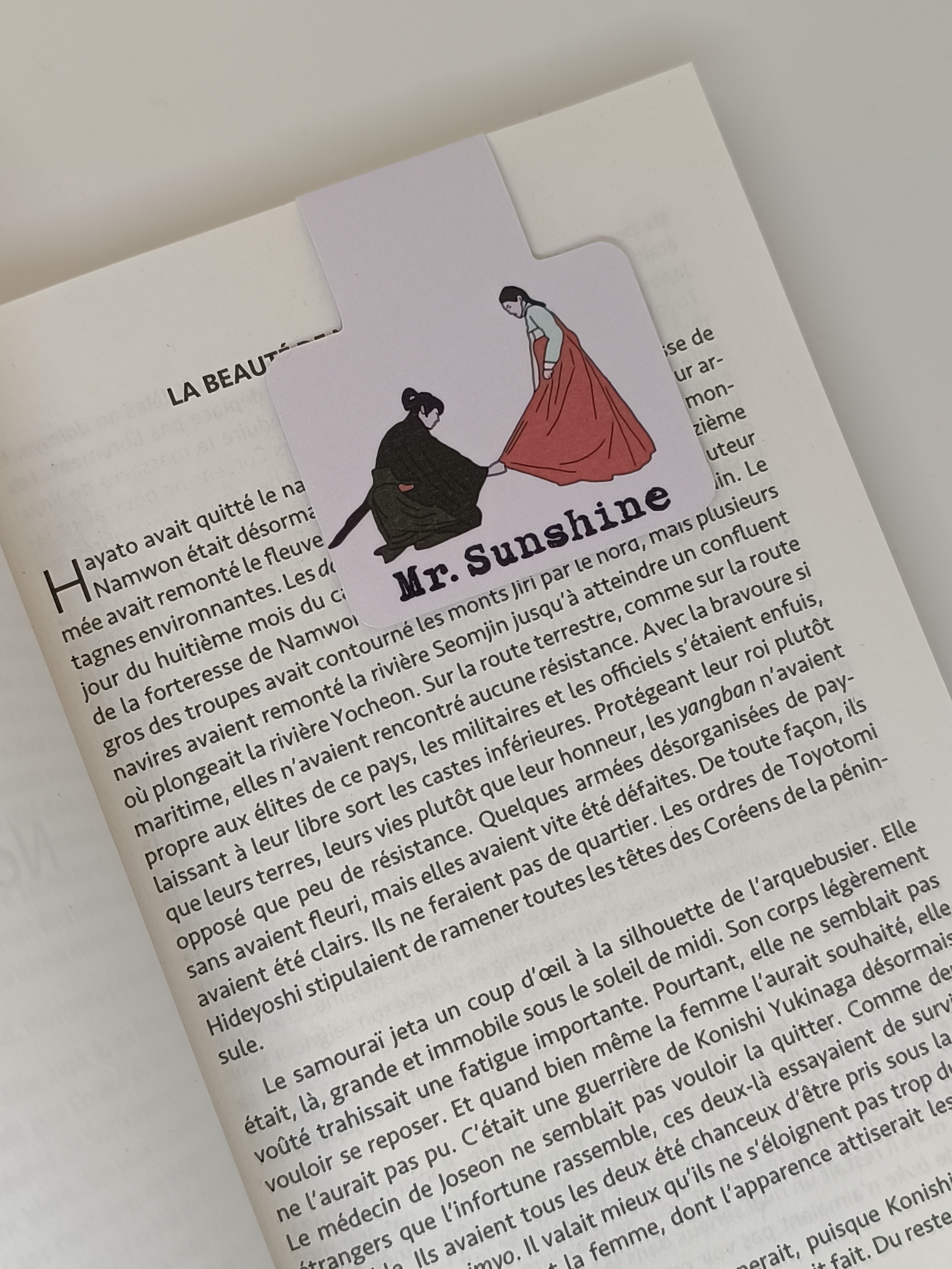 Marque-pages Mr Sunshine