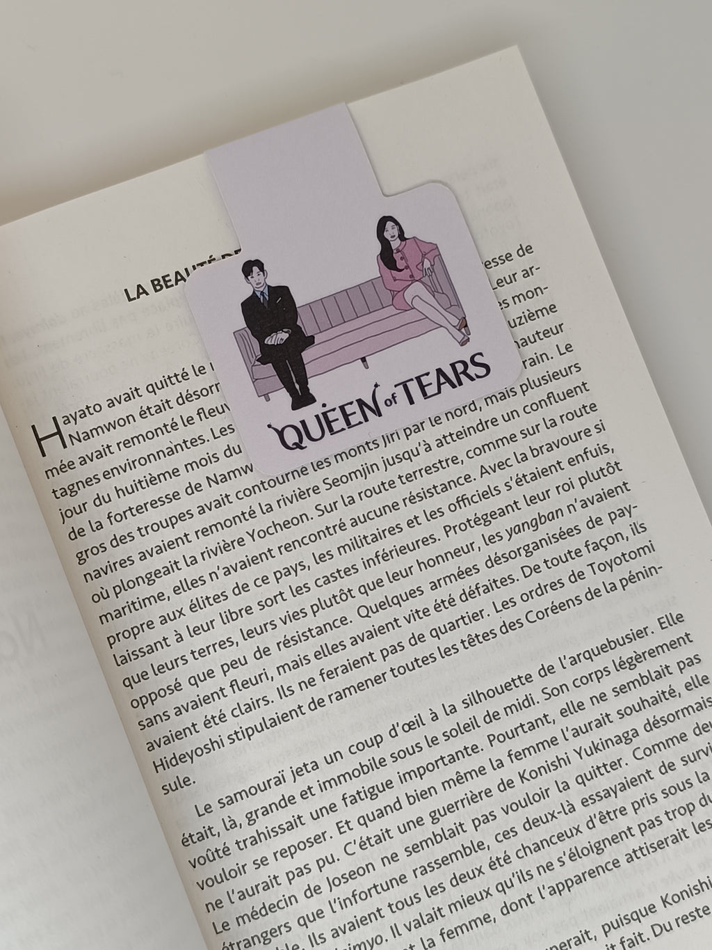 Marque-pages Queen of tears