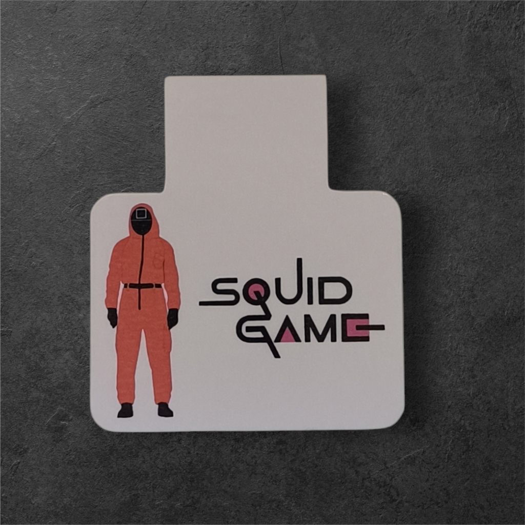 Marque-pages Squid Game Garde carré