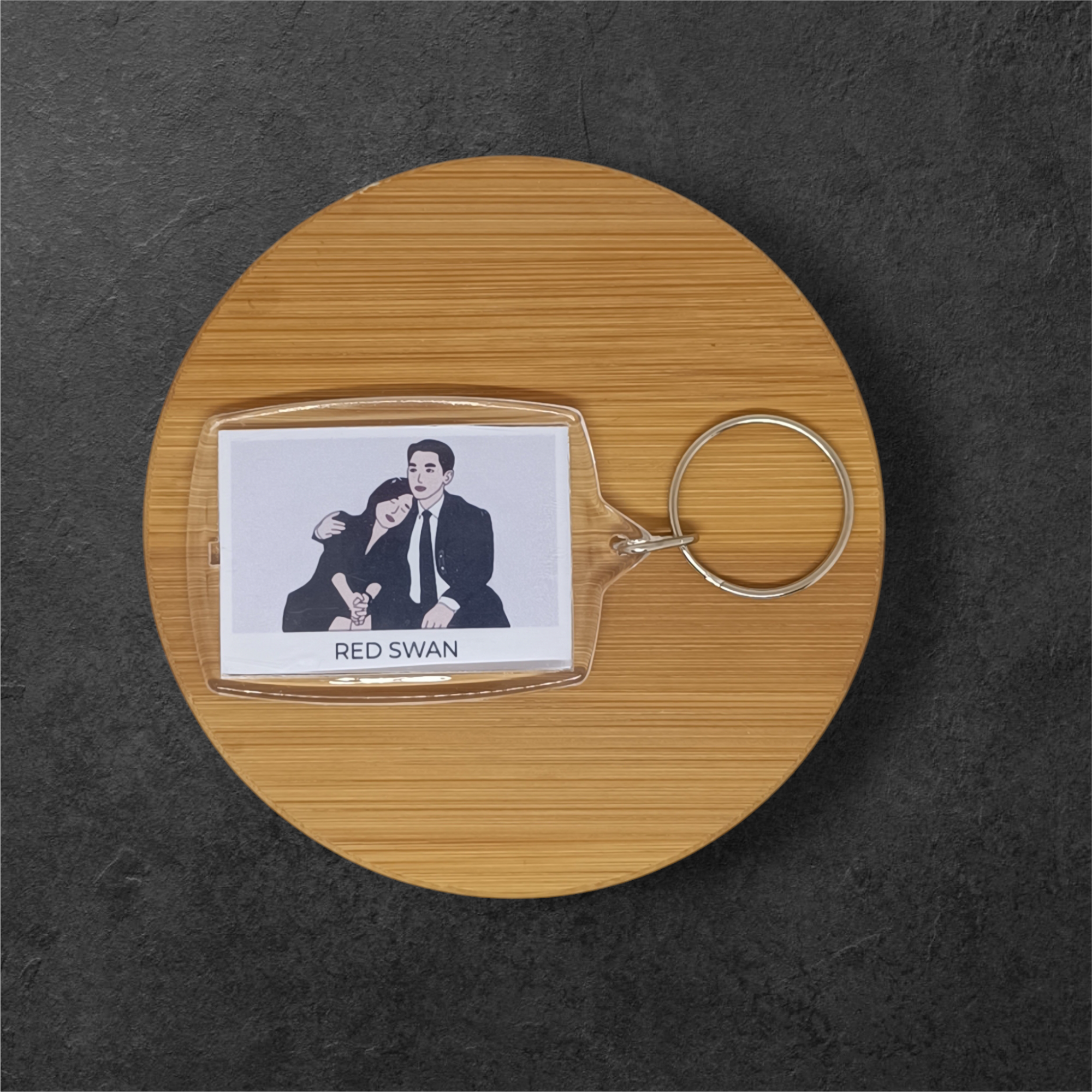 Porte-clés Red Swan v2