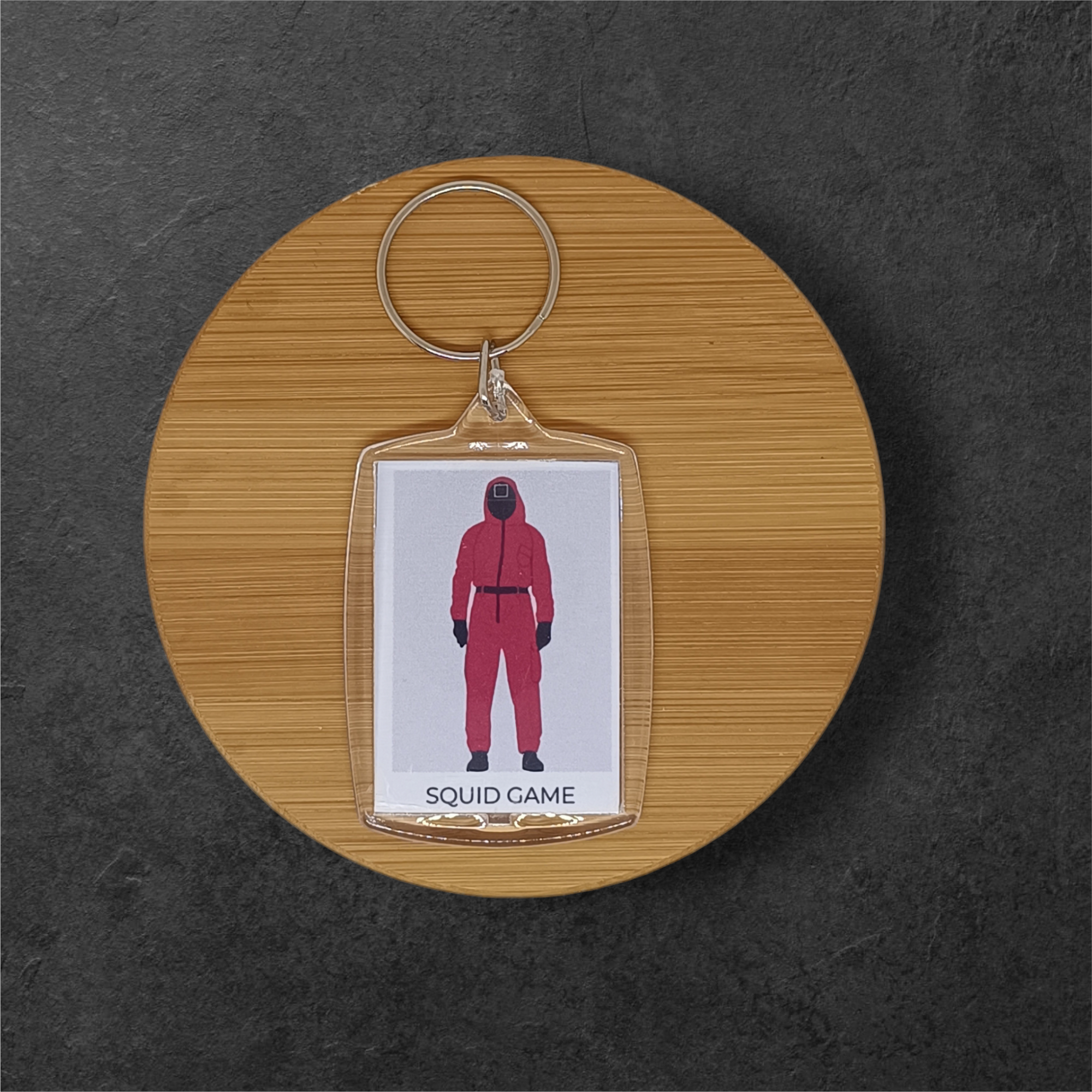 Porte-clés Squid Game Garde carré