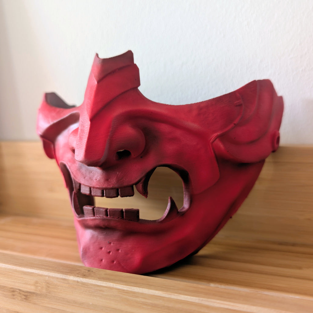 Masque rouge japonais