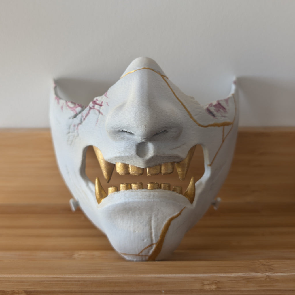 Masque japonais Oni d'Atsu