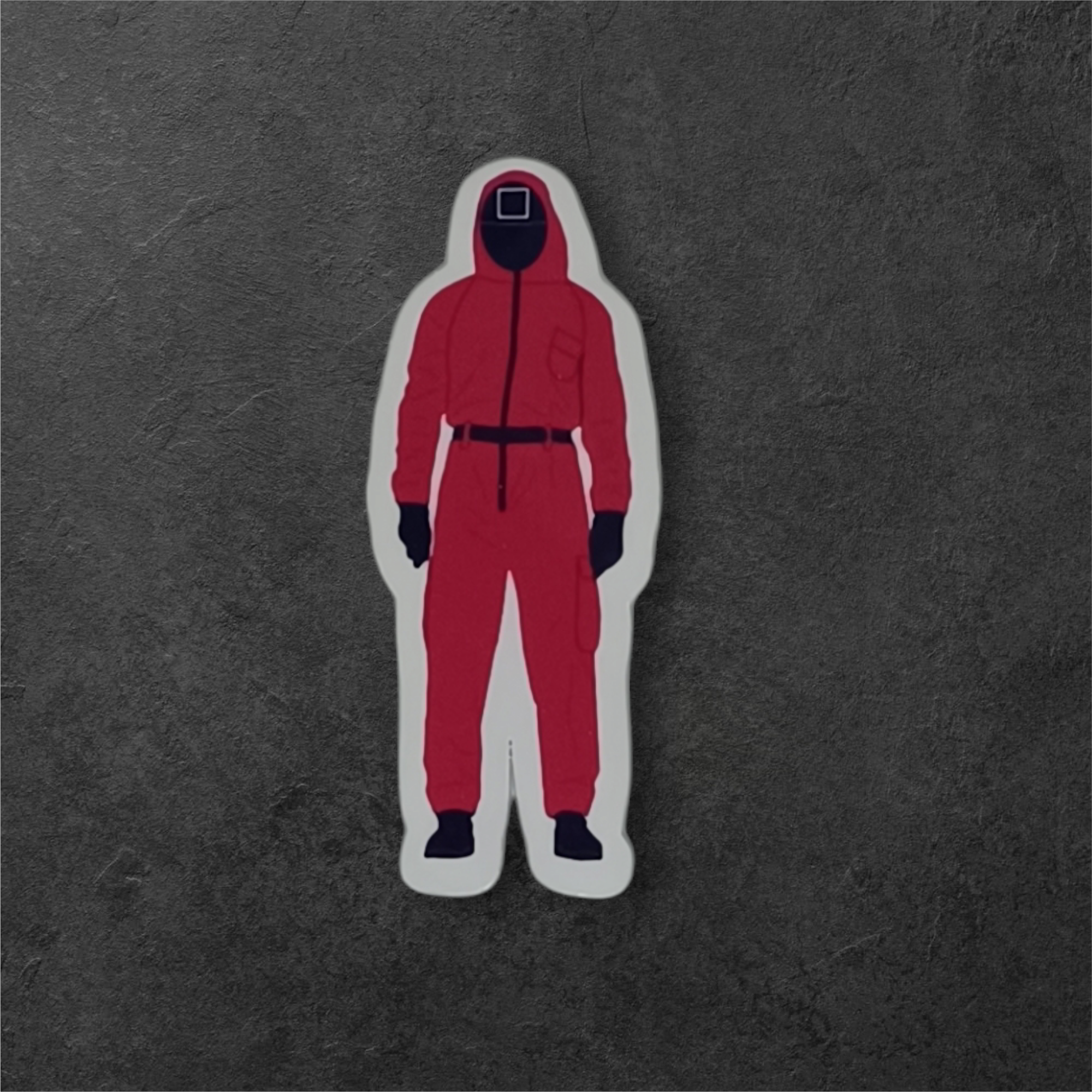 Sticker Squid Game Garde carré