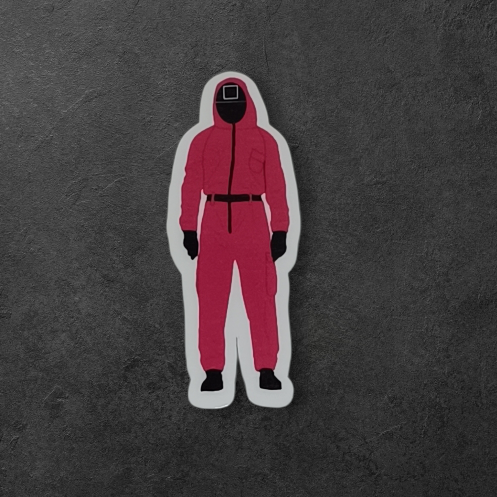 Sticker Squid Game Garde carré